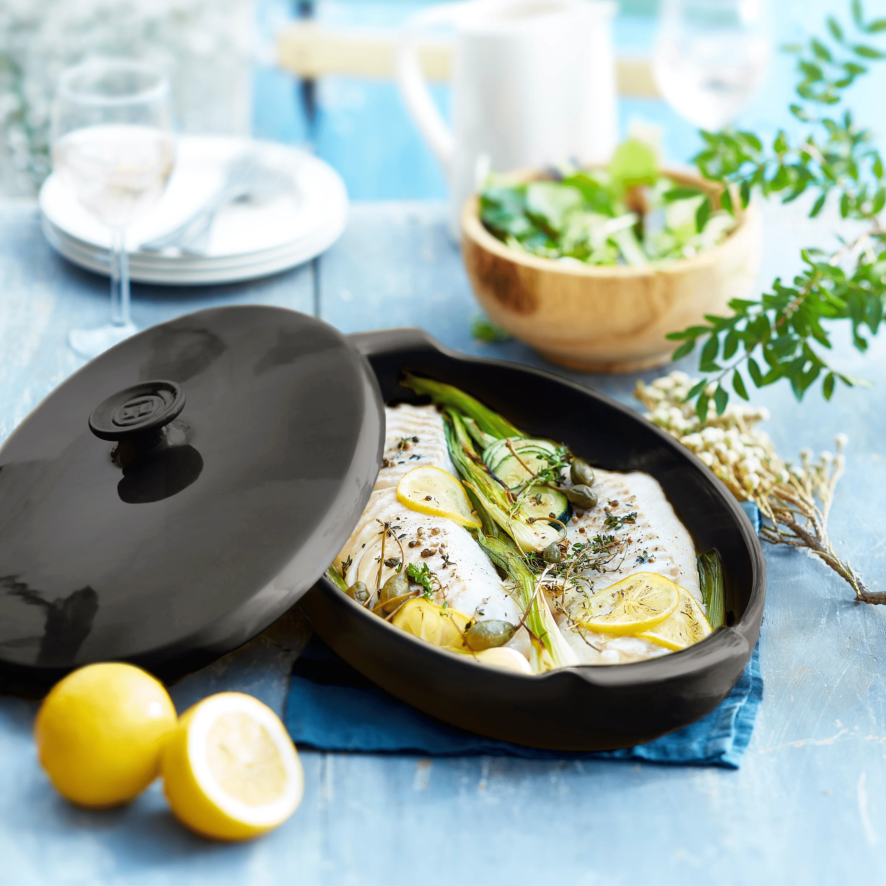 Oval Covered Baker / Fish Steamer - Image 16