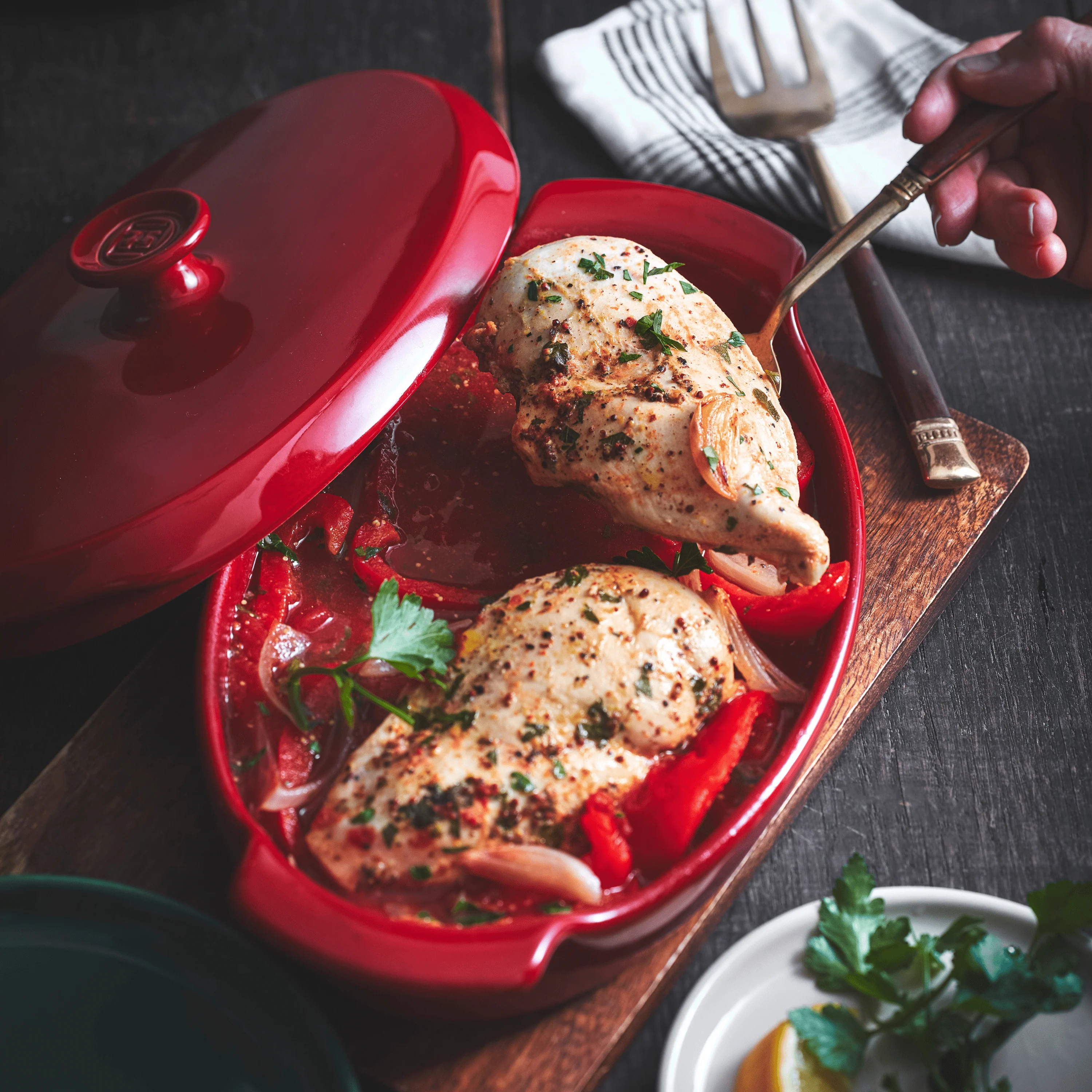 Oval Covered Baker / Fish Steamer - Image 8